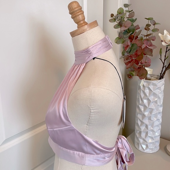 HANSEN & GRETEL | Pink Halter Top | Size Medium - Picture 4 of 10